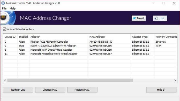 Change Mac Address Download Gratis